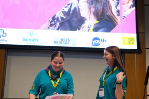 The Reach Young Advisors welcome delegates to the afternoon keynote session